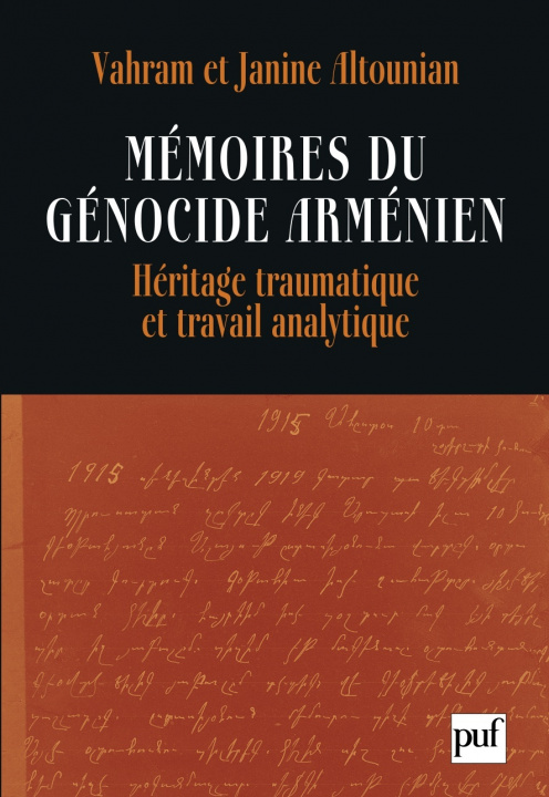 Kniha Mémoires du génocide arménien. Héritage traumatique et travail analytique Altounian