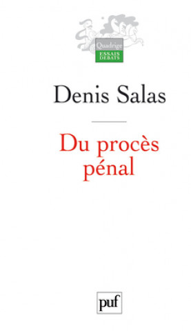 Könyv Du procès pénal Salas