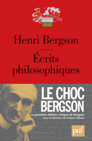 Könyv Écrits philosophiques Bergson