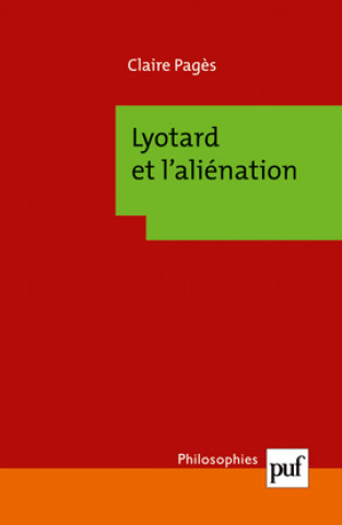 Kniha Lyotard et l'aliénation Pagès