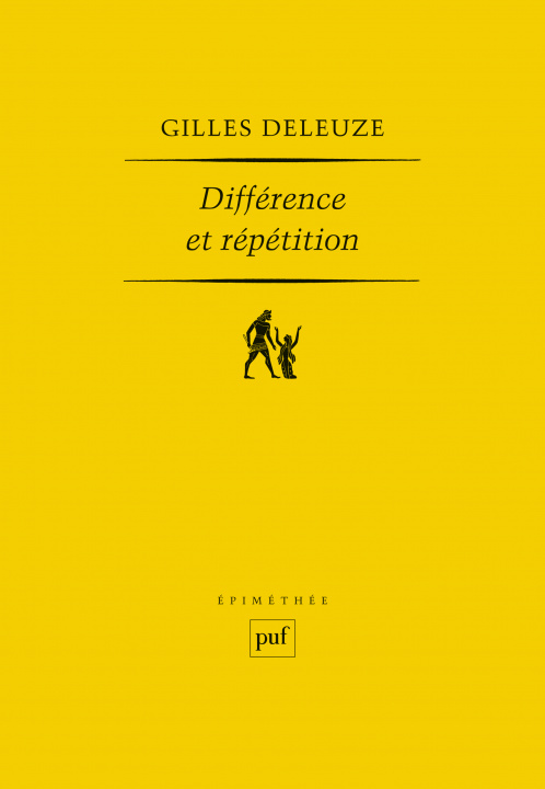 Book Différence et répétition Deleuze