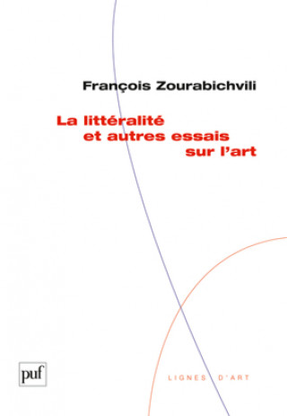 Carte La littéralité et autres essais sur l'art Zourabichvili