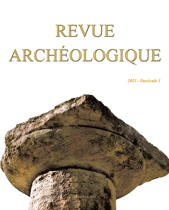 Könyv Revue archéologique 2011, n° 1 