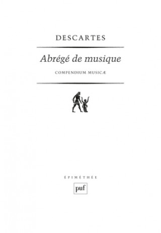 Libro Abrégé de musique. Compendium musicae Descartes