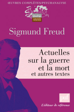 Knjiga Actuelles sur la guerre et la mort Freud