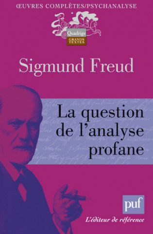 Livro La question de l'analyse profane Freud