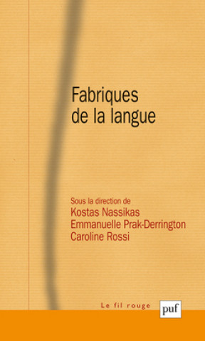 Buch Fabriques de la langue Rossi