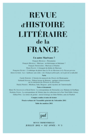 Knjiga RHLF 2012, n° 3 