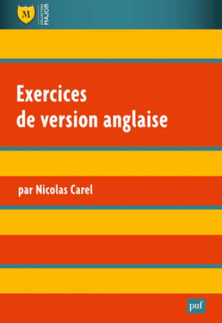 Knjiga Exercices de version anglaise Carel