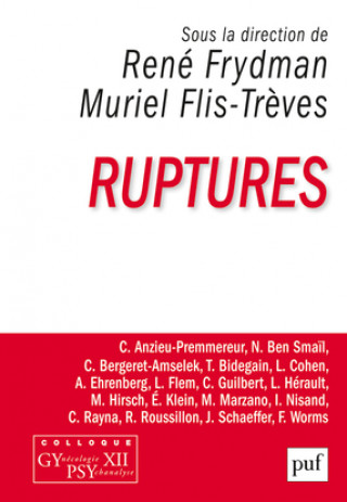 Knjiga Ruptures Flis-Trèves