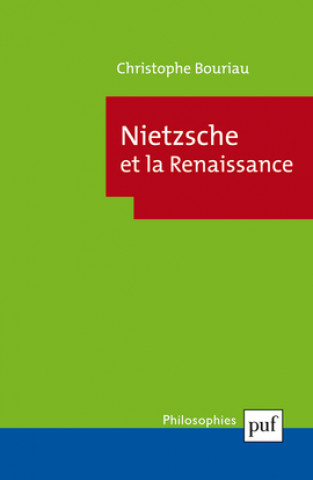 Book Nietzsche et la Renaissance Bouriau