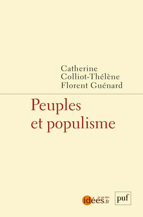 Livro Peuples et populisme Guénard