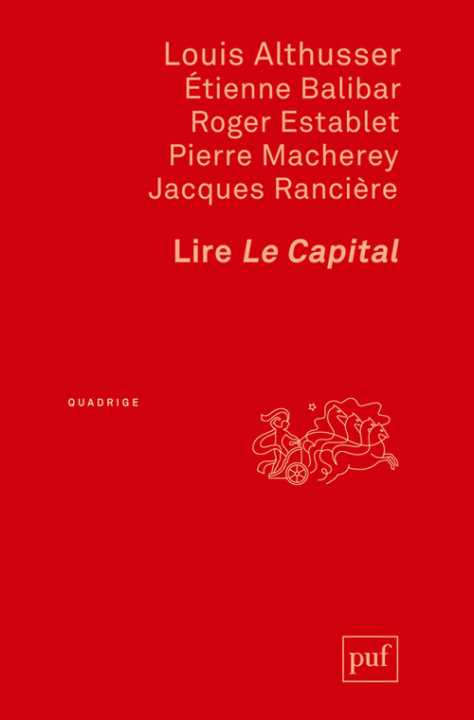 Könyv Lire Le Capital Althusser