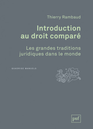 Carte Introduction au droit comparé. Les grandes traditions juridiques dans le monde Rambaud