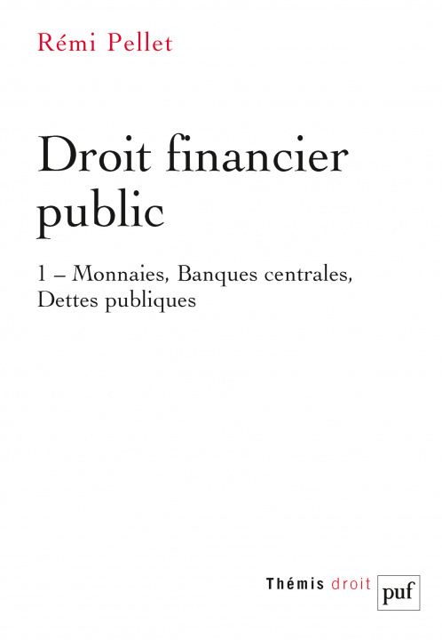 Kniha Droit financier public 1 Pellet