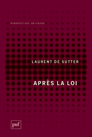 Knjiga Après la loi Sutter