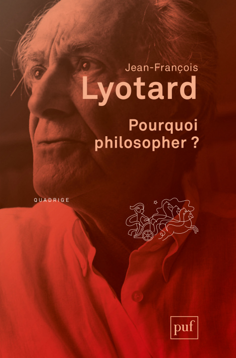 Carte Pourquoi philosopher ? Lyotard