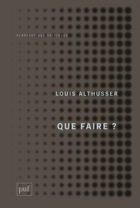 Carte Que faire ? Althusser