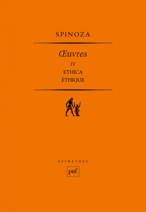 Könyv oeuvres IV - Éthique Spinoza