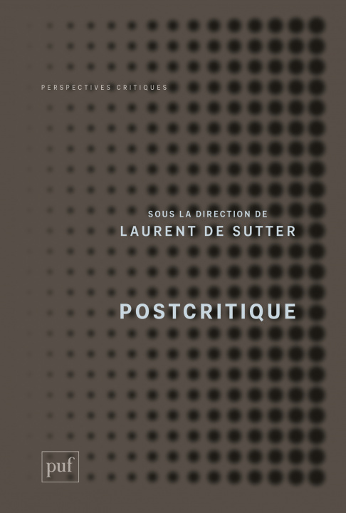 Buch Postcritique Sutter