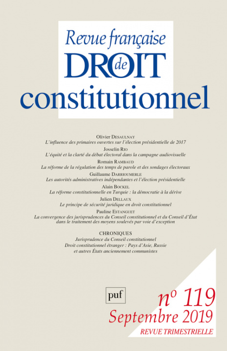 Knjiga Rfdc 2019, n.119 