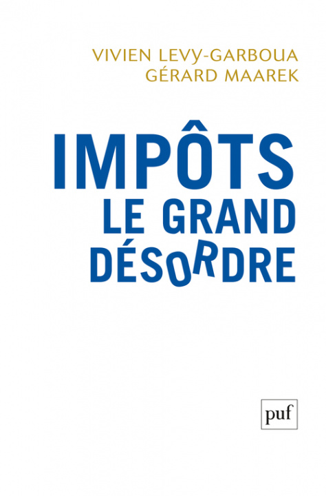 Kniha Impôts. Le grand désordre Maarek