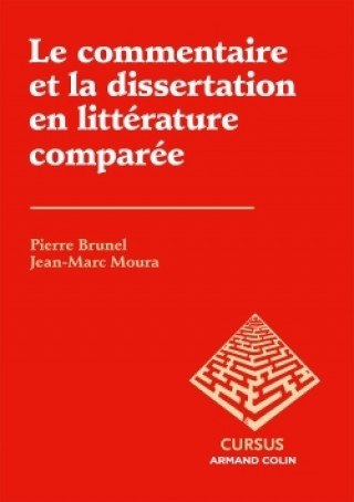 Carte Le commentaire et la dissertation en littérature comparée Pierre Brunel