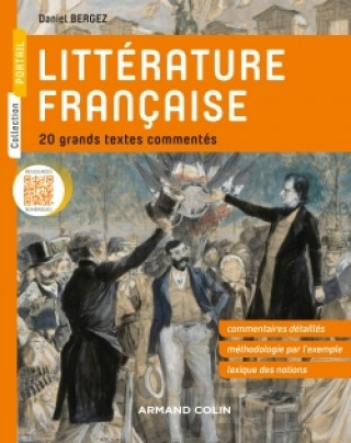 Carte Littérature française - 20 grands textes commentés Daniel Bergez