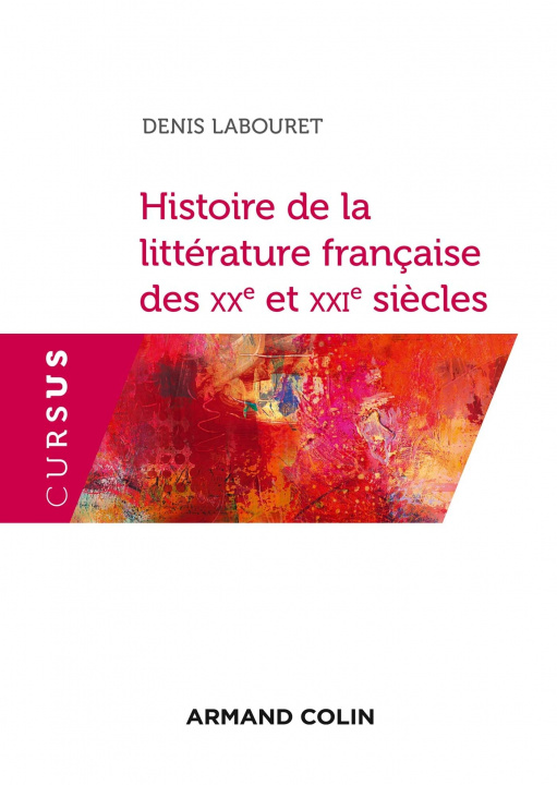 Carte Litterature francaise du XXe siecle Denis Labouret