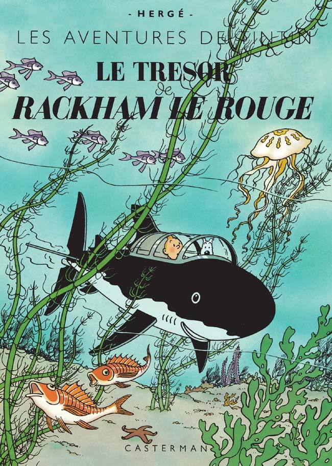 Книга Les aventures de Tintin - Le tresor de Rackham le Rouge Hergé