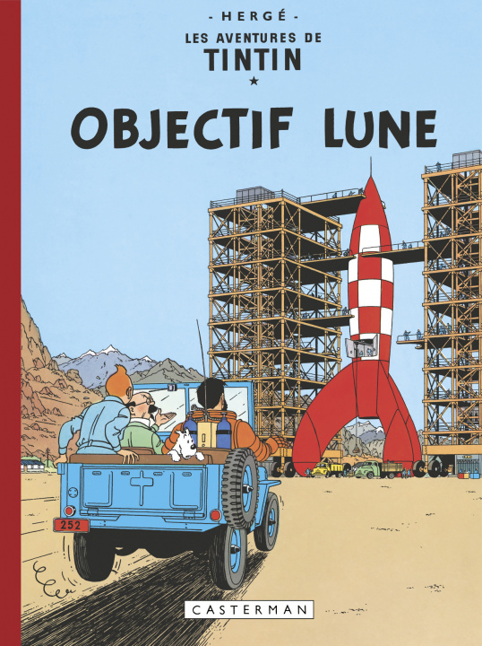 Knjiga Objectif Lune Hergé