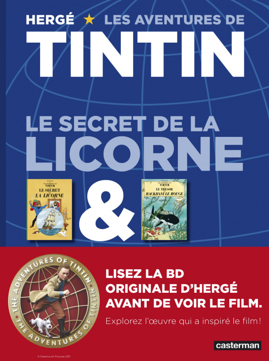 Książka Le secret de La Licorne et Le trésor de Rackham le Rouge Hergé