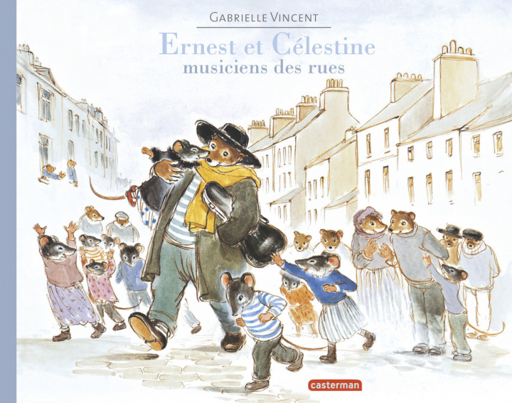 Carte Ernest et Célestine - Musiciens des rues Vincent
