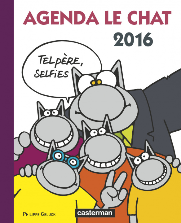 Knjiga Agenda Le Chat 2016 Geluck