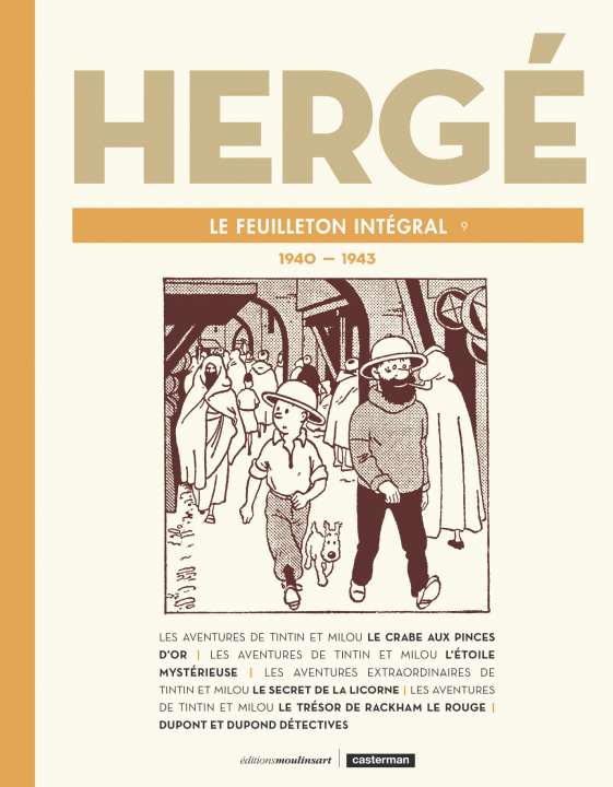 Книга Hergé, le feuilleton intégral 