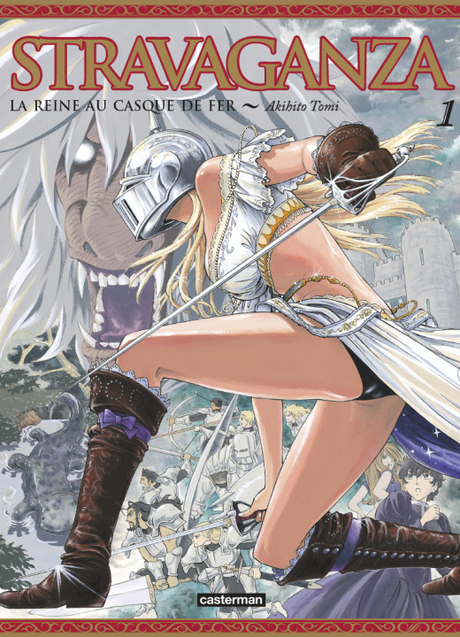 Book Stravaganza - La reine au casque de fer Tomi