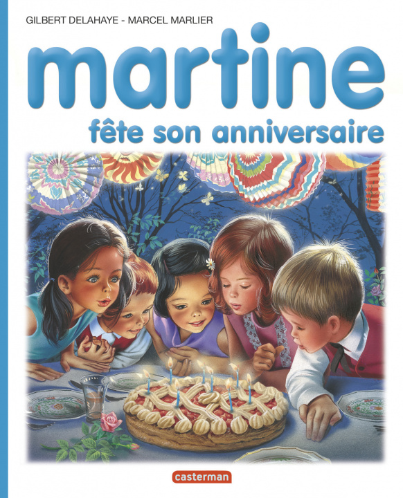 Carte Martine fête son anniversaire Delahaye