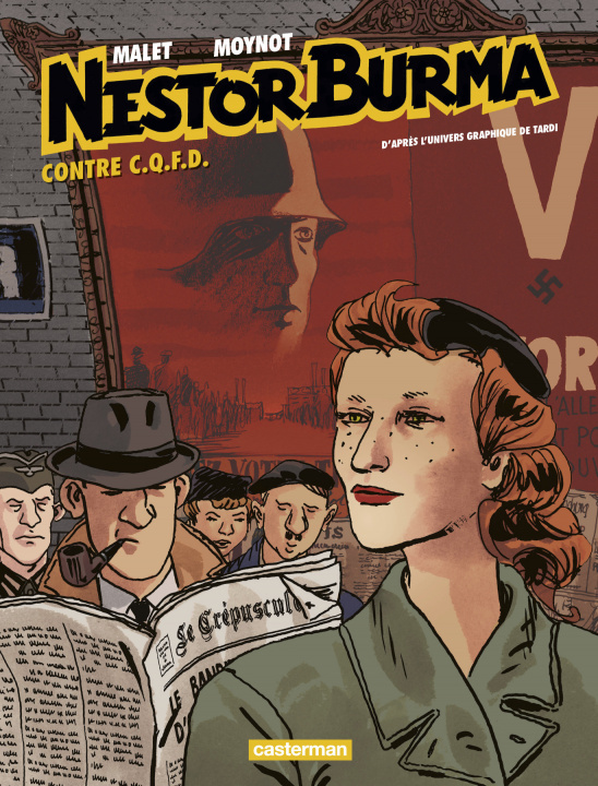 Buch Nestor Burma contre CQFD Malet