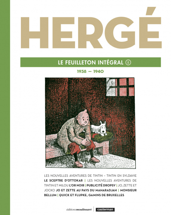 Книга Hergé, le feuilleton intégral Hergé