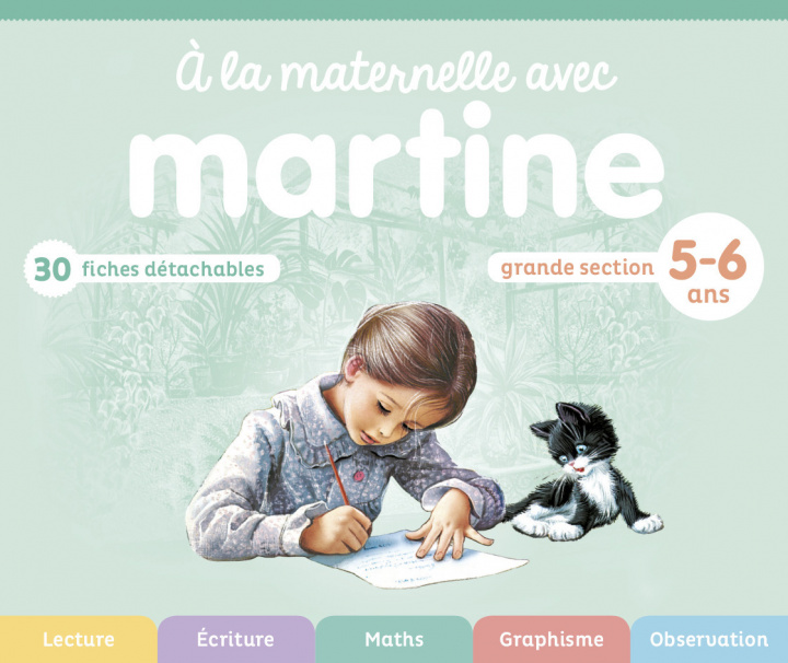Knjiga À la maternelle avec Martine - Grande section Delahaye