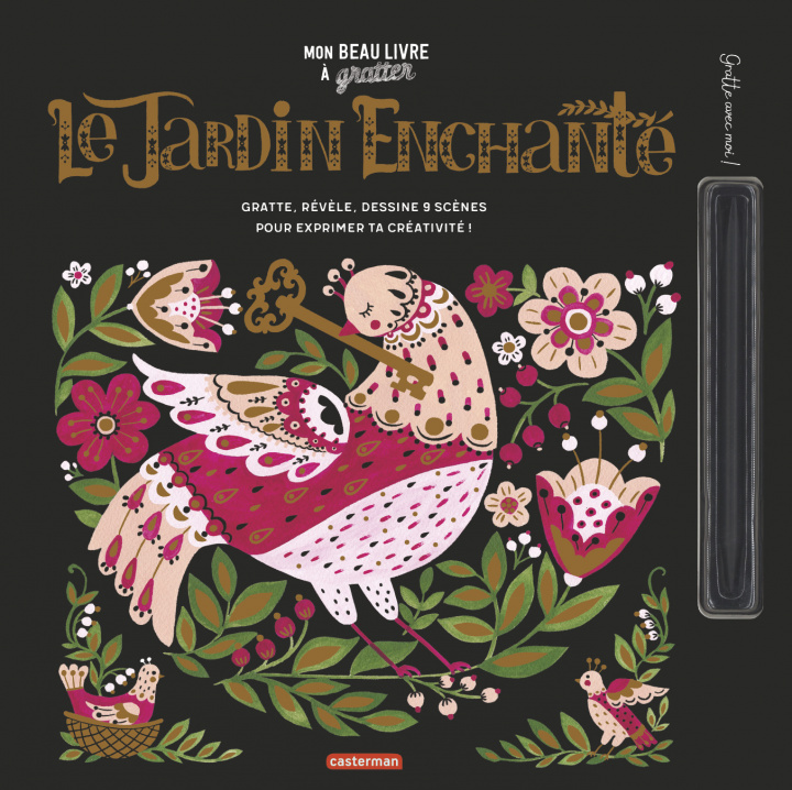 Boek Mon beau livre à gratter - Le Jardin enchanté Mirtalipova