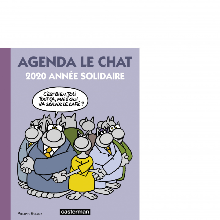 Kniha Agenda Le Chat 2020 Geluck