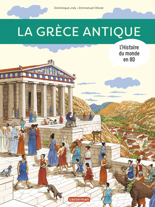 Knjiga L'Histoire du monde en BD - La Grèce antique Joly