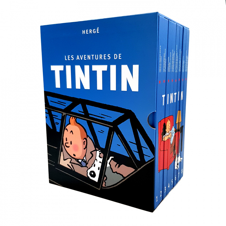 Carte Tintin - Coffret intégral Tintin Hergé