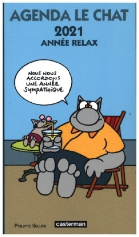 Koledar/Rokovnik Mini agenda Le Chat 2021 Geluck