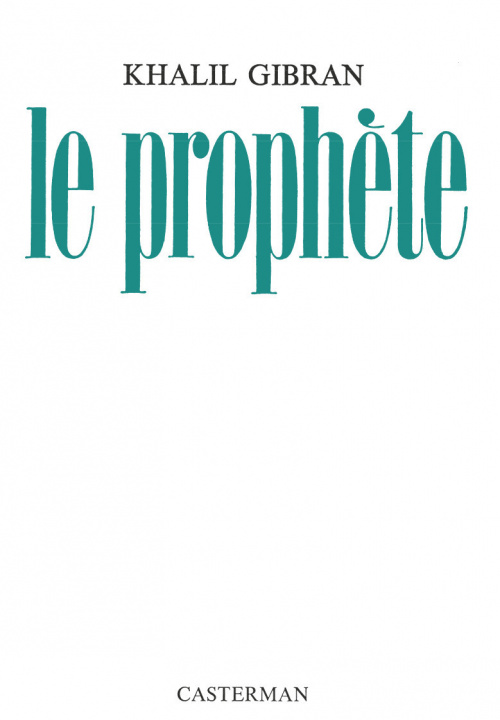 Knjiga Le prophète Gibran