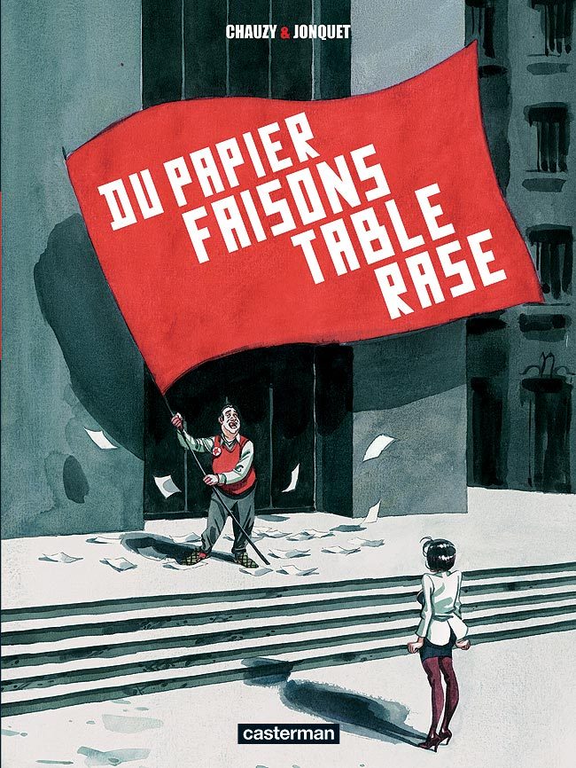 Knjiga Du papier, faisons table rase JEAN-CHRISTOPHE CHAUZY / THIERRY JONCQUET