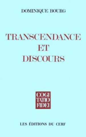 Boek Transcendance et discours Dominique Bourg