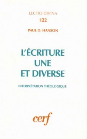Knjiga L'Écriture une et diverse Paul D. Hanson