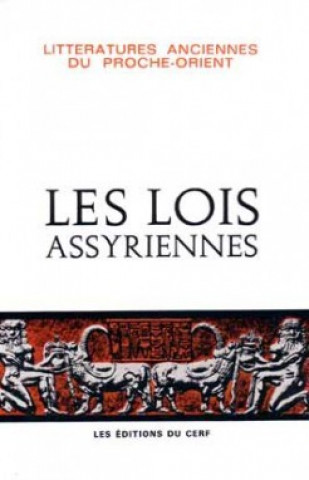 Knjiga Les Lois assyriennes Guillaume Cardascia